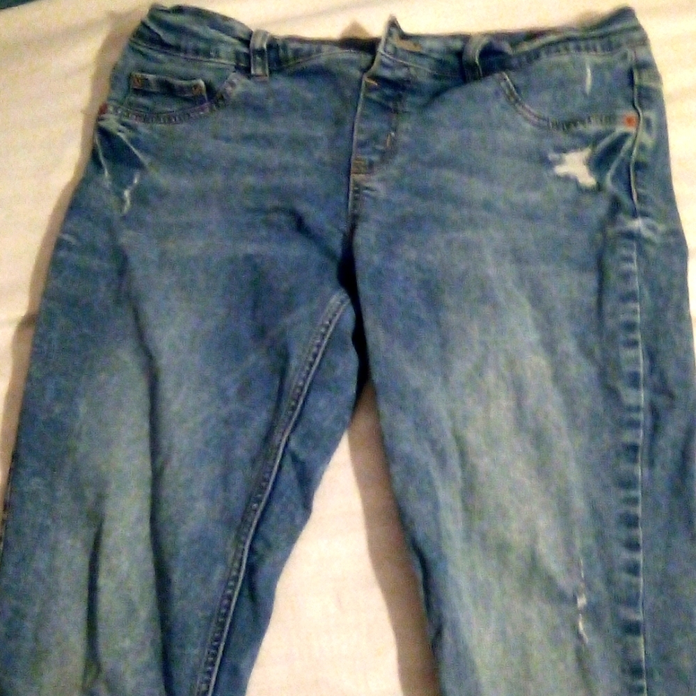 Light blue jeans